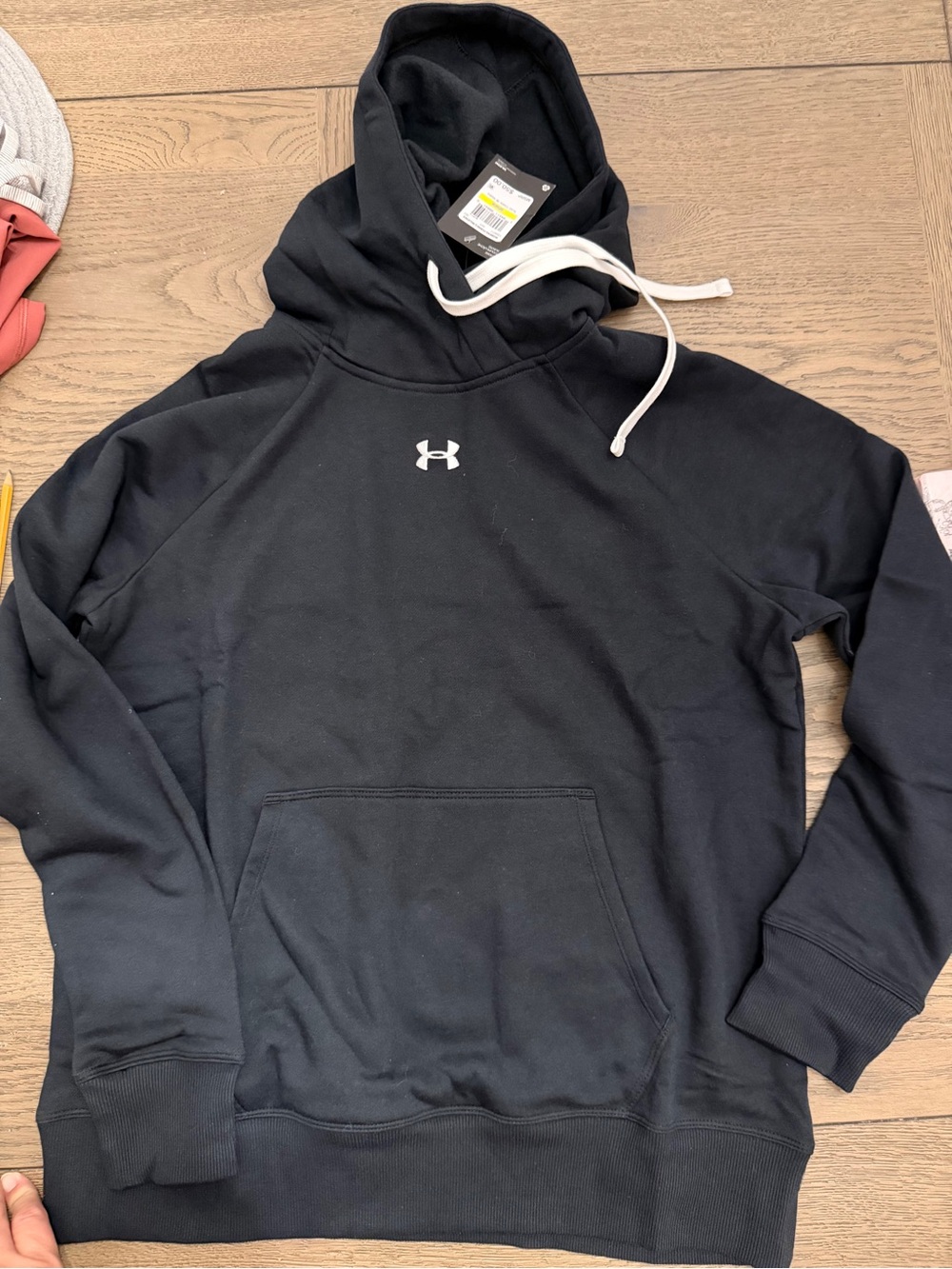 Under Armour Black Turtleneck Pullover Hoodie